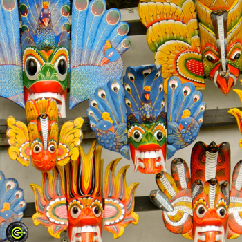 Masks-Hand Craft-paradise-exports.lk